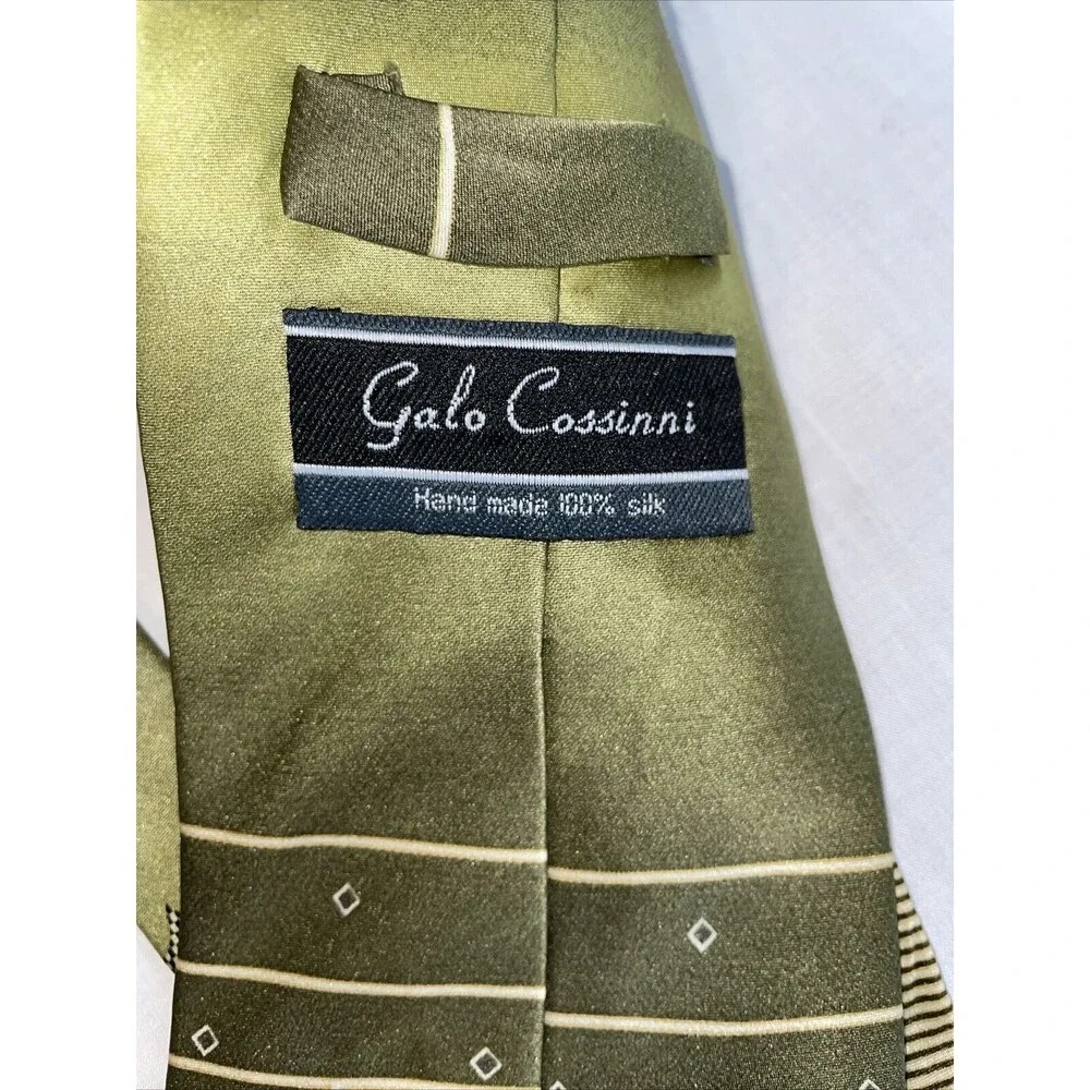 Galo Cossinni Dress Tie Mens Size 60